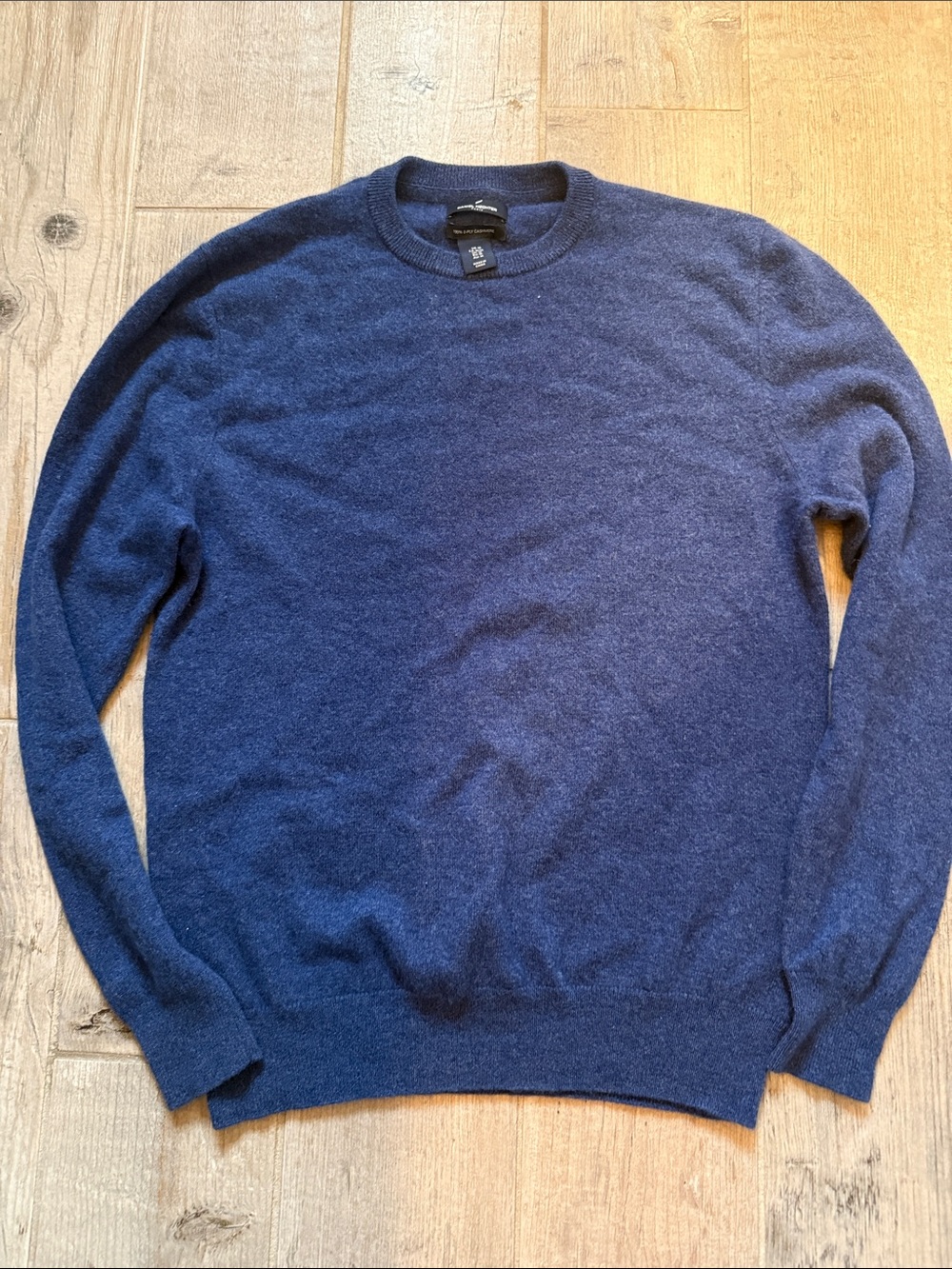 Men's Crewneck cashmere Sweater - Navy